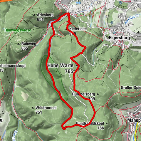 Thüringer Urwaldpfade - "Percorso della foresta primordiale Jüchnitzgrund"