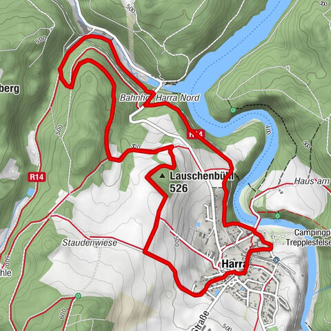 Percorso Lauschebühl - Harra