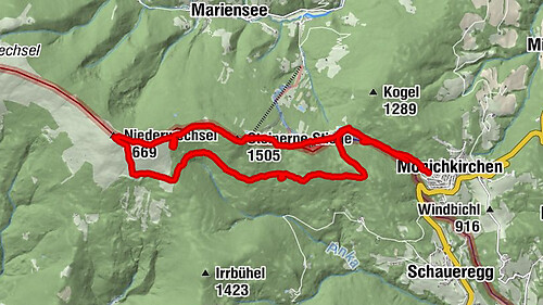 Mönichkirchen zum Niederwechsel