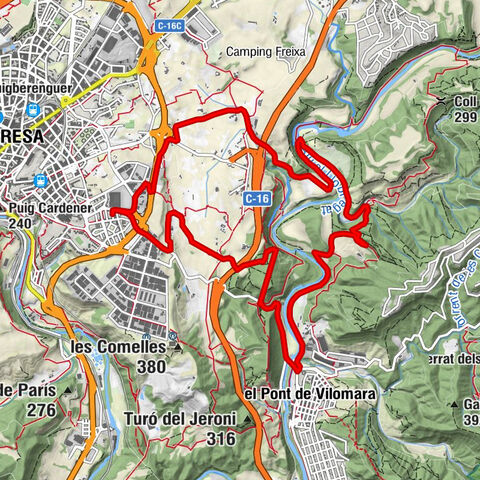 Manresa,Mas Roviralta, Manresa.
